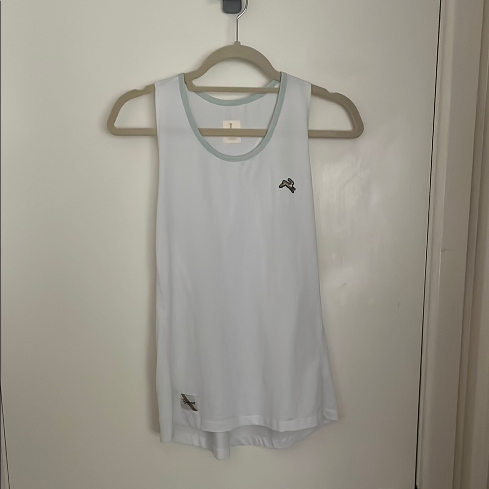 Tracksmith White Tank Top